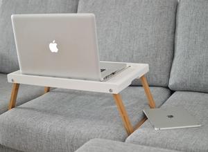 Sleek Apple Macbook Pro on a Wooden Surface macbook pro wallpaper