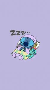 Sleeping Cute Stitch cute stitch wallpaper