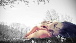Sleeping Girl Alone alone girl wallpaper