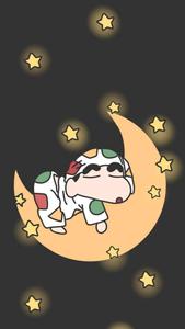 Sleeping On The Moon Shinchan Aesthetic shinchan aesthetic wallpaper