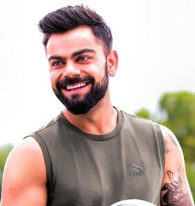 Smiling Virat Kohli HD  Wallpaper