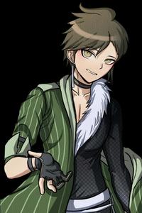 Smirking Anime Character Green Jacket hinata wallpaper