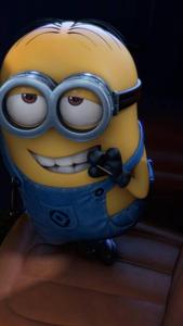 Smirking Minion Cartoon IPhone cartoon iphone wallpaper