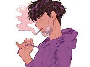 Smoking Aesthetic Boy Art aesthetic boy wallpaper