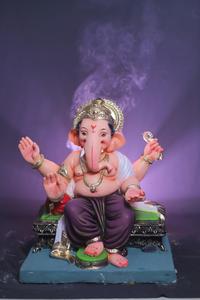 Smoking Incense For Ganesh Mobile ganesh mobile wallpaper