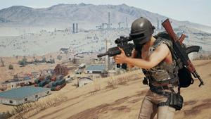 Sniper_ Overwatch_ Desert_ Terrain Wallpaper