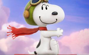 Snoopy Taking to the Skies! snoopy wallpaper