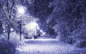 Snow On Winter Road winter wallpaper