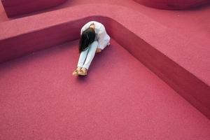 So Sad Person On Floor sad anime wallpaper