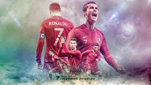 Soccer Superstar Cristiano Ronaldo Wallpaper
