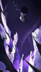 Solo Leveling Jin-Woo Purple solo leveling wallpaper