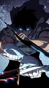 Solo Leveling Jinwoo With Weapons solo leveling wallpaper