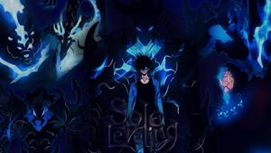 Solo Leveling Shadow Monarch solo leveling wallpaper