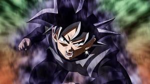 Son Goku Black Looks Aggressive And Determined goku black wallpaper
