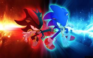 Sonic And Shadow sonic wallpaper