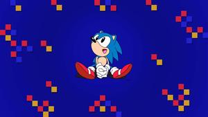 Sonic background sonic wallpaper