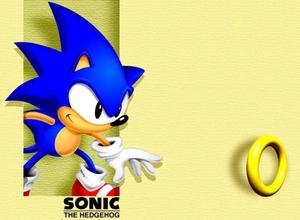 Sonic background sonic wallpaper