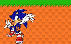 Sonic background sonic wallpaper