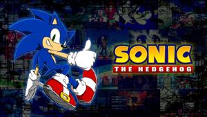 Sonic background sonic wallpaper