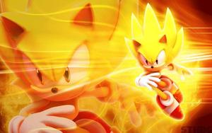 Sonic in a Flash! sonic wallpaper