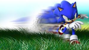Sonic the Hedgehog is ready for action animated wallpaper
