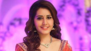 South Heroine Rashi Khanna Smiling south heroine wallpaper