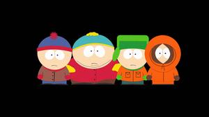 South Park Art With Dark Backdrop south park wallpaper