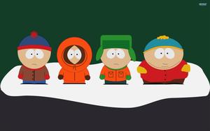 South Park Main Characters White Sheet south park wallpaper
