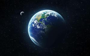Space Moon And Earth Background earth wallpaper