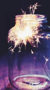 Sparkler On Jar Pretty Phone pretty phone wallpaper
