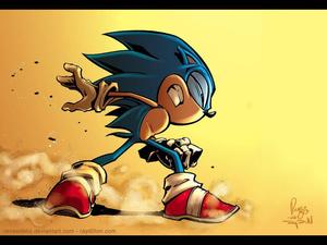 Speed of Sound: Sonic the Hedgehog Fan Artwork sonic wallpaper