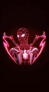 Spider Man Aesthetic Glowing Pink spider man aesthetic wallpaper
