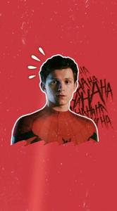 Spider Man Aesthetic With Hahaha spider man aesthetic wallpaper