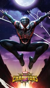 spider-man champions - ps4 miles morales wallpaper