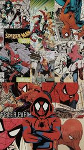 spider - man comics collage spider man aesthetic wallpaper