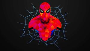 spider man in the spider web spider man aesthetic wallpaper