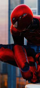 spider man into the spider - man world marvel 4k phone wallpaper