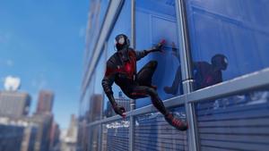 spider man into the spider verse screenshot miles morales wallpaper
