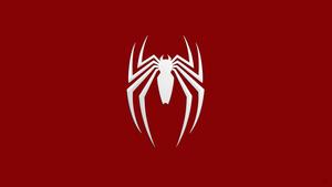 Spider Man Logo In White spider man wallpaper