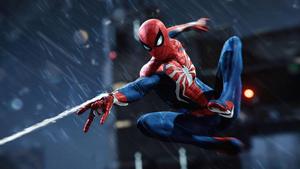 Spider Man Rain 4k 4k spider man wallpaper