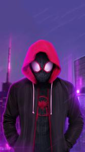 Spider Man Showcasing Power in Vibrant 4K 4k spider man wallpaper
