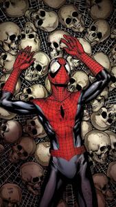 Spider Man Skull Pile Mobile spider man mobile wallpaper