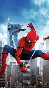 Spider Man Skyscrapers Mobile spider man mobile wallpaper