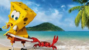 Spongebob And Crab In 3D spongebob wallpaper