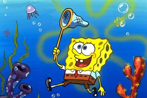 Spongebob Jellyfishing Picture spongebob wallpaper