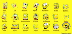 Spongebob shows off his range of emotions! spongebob wallpaper
