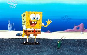 SpongeBob SquarePants With Plankton Picture spongebob wallpaper