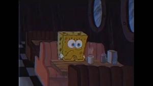 Spongebob With Coffee Sad PFP sad pfp wallpaper