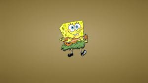 Spongebob With Ukulele spongebob wallpaper