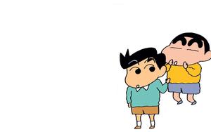 Spreading joy and laughter with Crayon Shin Chan! crayon shin chan wallpaper